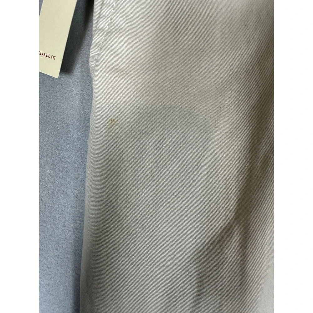 NEW Merona Pants Mens 38X32 Beige The Ultimate Khaki Classic Fit Straight Fit